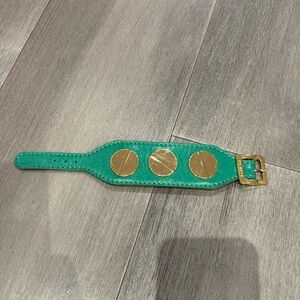 CC Skye leather bracelet. Never won. Like new.